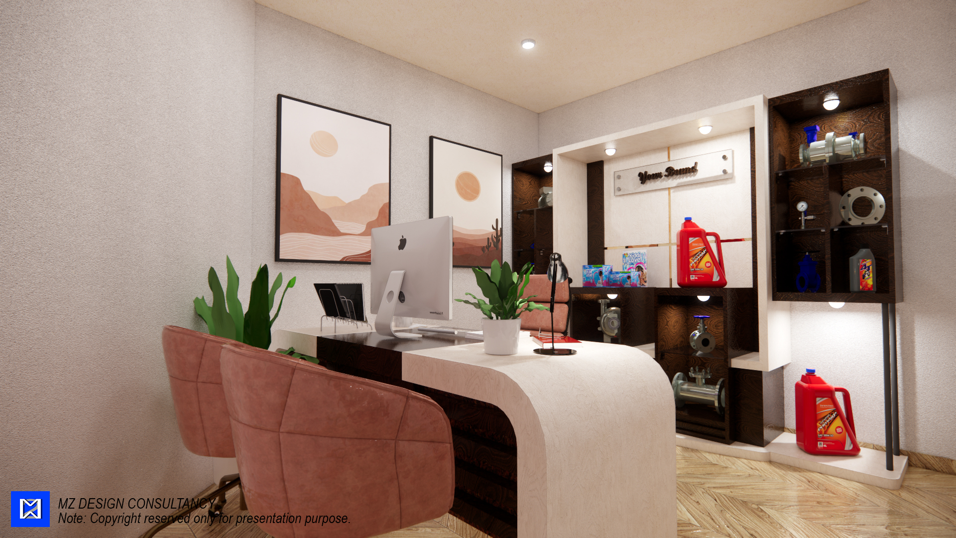 Modern bedroom